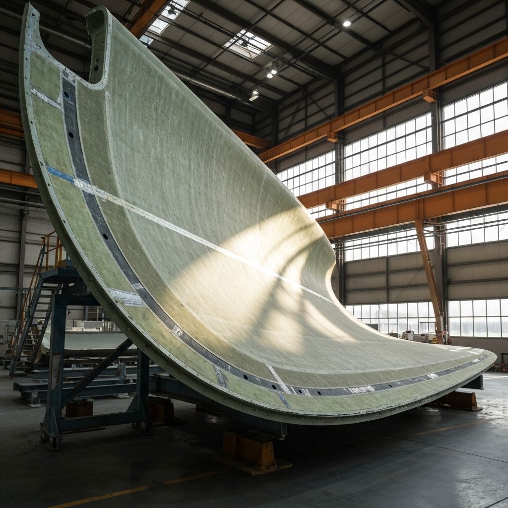 Композитные лопасти ветрогенератора