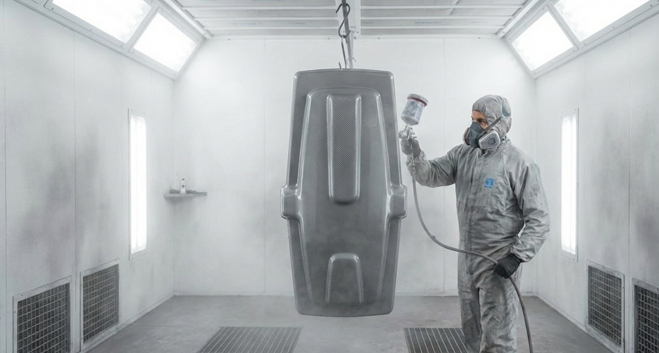 Нанесение защитного слоя